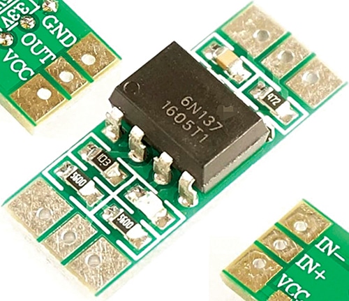 PWM Signal Isolation Module Using 6N137 Optocoupler