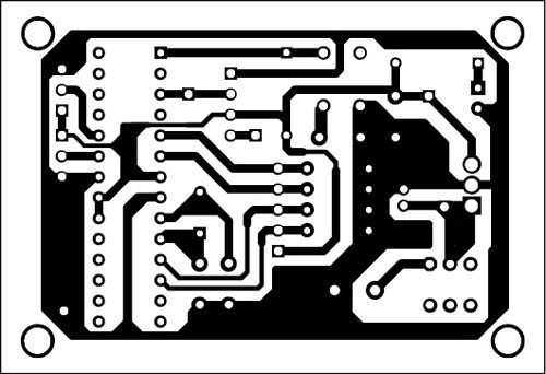 Single-side PCB Design of RF remote