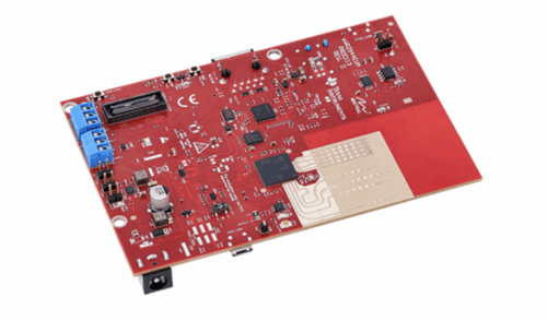 TIDEP-01030 - mmWave diagnostic and monitoring reference design for high-end corner radars (angled design image)